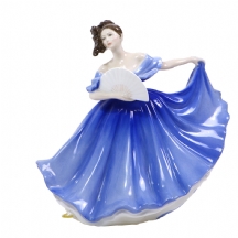 פסל חרסינה אנגלי ישן, מתוצרת 'רויאל דולטון' (Royal Doulton)