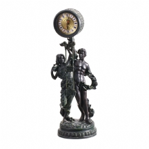 שעון מסתורין דקורטיבי בסגנון עתיק