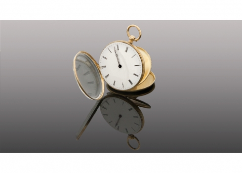 שעון כיס עתיק מזהב   (1804)