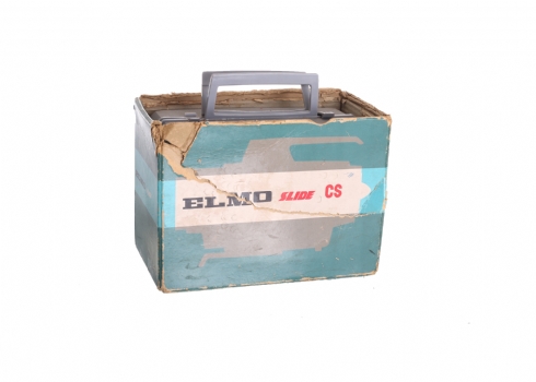 מקרן שקופיות ישן (Elmo slide projector)