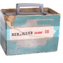 מקרן שקופיות ישן (Elmo slide projector)