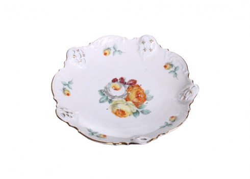 כלי פורצלן גרמני עתיק מתוצרת: 'רוזנטל' (Rosenthal) להגשת תותים