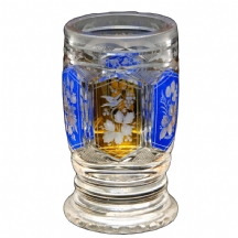 גביע קריסטל בוהמי עתיק מסוג 'Beaker Cup'
