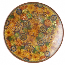 צלחת קלואזונה (Cloisonne) סינית ישנה