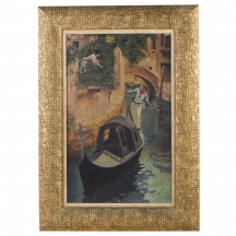 'הגונדוליסט' - ציור אירופאי עתיק