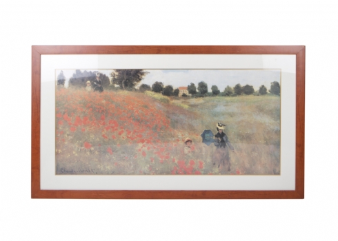 'שדה פרגים' (Poppy Field in Argenteuil) - הדפס גדול