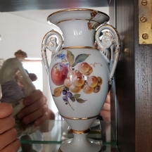 אגרטל פורצלן גרמני איכותי מתוצרת: 'מייסן' (Meissen)