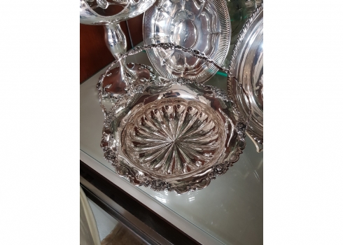 סלסלת כסף עשויה כסף 'סטרלינג'