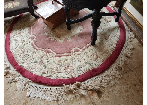 שטיח סיני עגול
