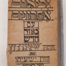 ספר עתיק - 'נביאים אחרונים עם באור חדש חזון ישעיהו' מאת ש.ל גרדון