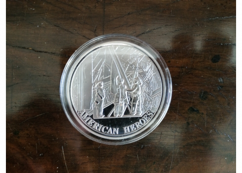 מטבע מזכרת (מדליה) לציון ארועי ה- 11 בספטמבר (אסון התאומים)