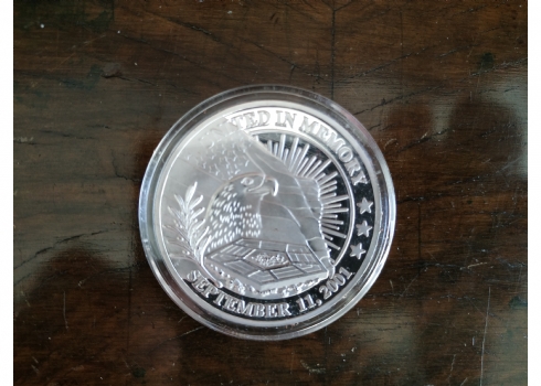 מטבע מזכרת (מדליה) לציון ארועי ה- 11 בספטמבר (הפנטגון)