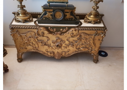 ארגז חתונה (Wedding chest או Cassone) בארוקי עתיק מהמאה ה-18