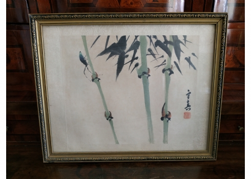 ציור סיני ישן מהמחצית השנייה של המאה העשרים, אקוורל