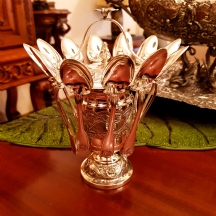 סט צרפתי עתיק, מתוצרת 'קריסטופל. ('Christofle') להגשת קונפיטורה