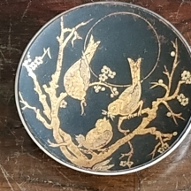 צלוחית מתכת יפנית, מסוג 'קומאני' (Japanese Komai)