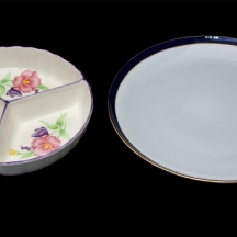 לוט של שני כלי הגשה 2X