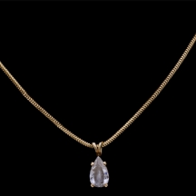 שרשרת ותליון עשויים זהב צהוב 14 קארט