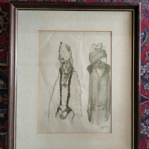 אבל פן - הדפס מצולם על פי ציור של אבל פן