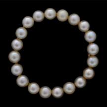 סיכה עתיקה עשויה זהב צהוב 14 קארט משובצת פניני ים