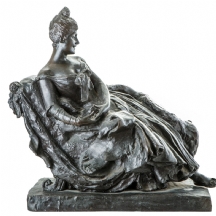 פסל ברונזה על פי מודל מאת: 'Georges Van der Straeten'