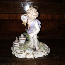 פסל פורצלן גרמני עתיק מתוצרת: 'מייסן' (Meissen)