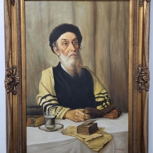 'דמות יהודי לומד תורה' על פי: 'Alois Heinrich Priechenfried'