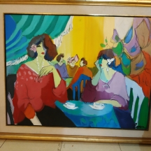 יצחק מימון (Isaac Maimon) - 'נשים בבית קפה'