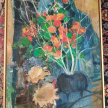 מלווינה קפלן (Malvina Kaplan) - 'שתי חמניות וכובע הנזיר'