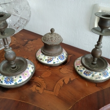 לאספני קסתות דיו - סט שולחני עתיק מהמאה ה-19