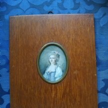 מניאטורה אירופאית עתיקה מהמאה ה-19