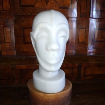 'ראש גבר' - פסל שיש