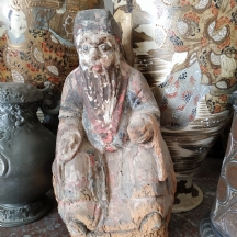 לאספנים - פסל סיני עתיק מהמאה ה-18