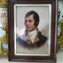 הדפס עתיק מסוף המאה ה-19 של אדמירל אנגלי נאה ורווק