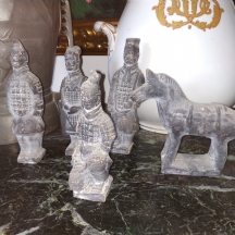 סט פסלוני טרקוטה סינים