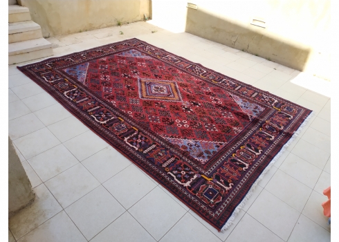 זוג שטיחים פרסיים ישנים (נמכרים כזוג)