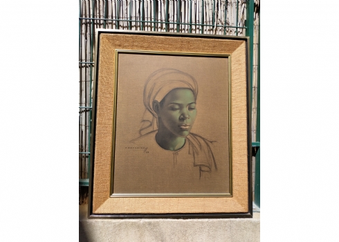 ולדימיר טרטיאקוב (Vladimir Tretchikoff) על פי  'Basotho Girl'