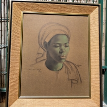 ולדימיר טרטיאקוב (Vladimir Tretchikoff) על פי  'Basotho Girl'
