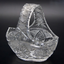 סלסלת קריסטל ישנה