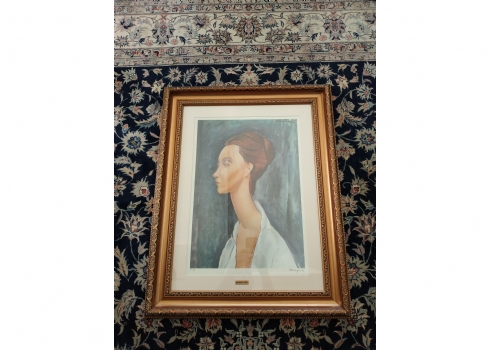 אמדאו מודיליאני  - הדפס על פי 'Portrait of Lunia Czechowska'