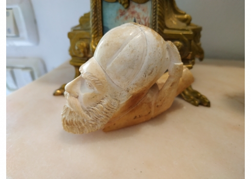 ראש מקטרת עתיק, עשוי מירשאום - Meerschaum
