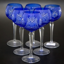 סט של 6 כוסות יין עשויות קריסטל