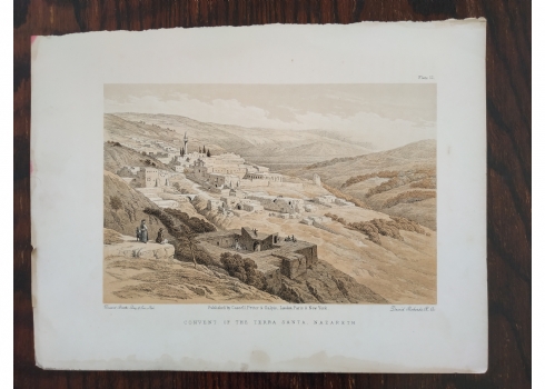 תצריב עתיק: 'Convent Of The Terra Santa, Nazareth'
