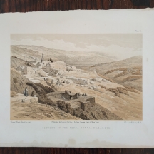 תצריב עתיק: 'Convent Of The Terra Santa, Nazareth'