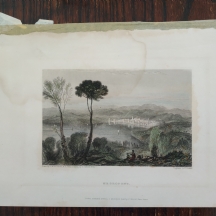 תצריב עתיק - 'Negropont' (יוון) משנת 1855
