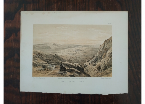 תצריב עתיק: 'Cana, general view', על פי: 'דיויד רוברטס'
