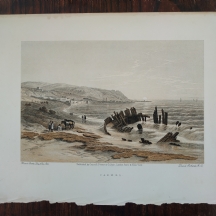 תצריב עתיק: 'Carmel', על פי: 'דיויד רוברטס' (David Roberts)
