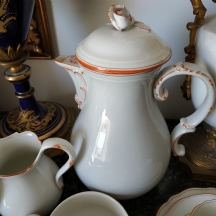 סט פורצלן גרמני איכותי מתוצרת 'מייסן' (Meissen) לארבעה
