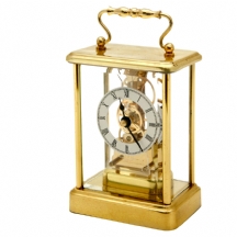 שעון קוורץ עשוי מתכת וזכוכית