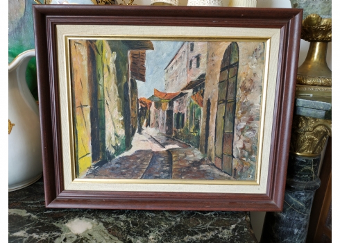 'סימטה מוצלת' - ציור ישן